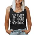 Women's Mea Culpa Ist Nicht Mein Ding Schröder Satire Ex Chancellor Tank Top Frauen