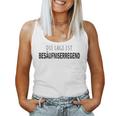 Die Lage Ist Besaffniserregend Saying Women's And Tank Top Frauen