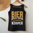 Beer Formte Diesen Schönen Körper Drinking Saying Tank Top Frauen Lustige Geschenke