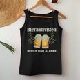 Bieraktivisten Heben Statt Kleben Beer Activist Tank Top Frauen Lustige Geschenke