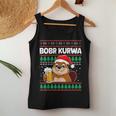 Bòbr Kurwa Bober X Xmas Christmas Beer Kurwa Bober Xmas Beer Tank Top Frauen Lustige Geschenke