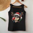 Christmas Children Reindeer Red Nose Xmas Tank Top Frauen Lustige Geschenke