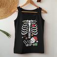 Cute Skeleton Baby Xmas Maternity Mom Pregnancy Christmas Women Tank Top Personalized Gifts
