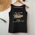 Das Ist Ein Homann Ding Lustiges Familie Homann Tank Top Frauen Lustige Geschenke