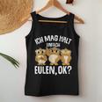 Ich Mag Halt Owls Children's Girls' S Tank Top Frauen Lustige Geschenke