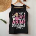 Just A Girl Who Loves Anime And Sketching Anime Merch Women Tank Top Personalized Gifts