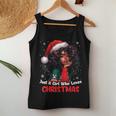 Just A Girl Who Loves Christmas African American Black Women Women Tank Top Unique Gifts Just A Girl Who Loves Christmas African American Black Women Women Tank Top Unique Gifts