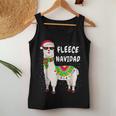 Llama Alpaca Christmas Fleece Navidad Tank Top Frauen Lustige Geschenke