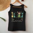 Mid Century Cat Christmas Retro 50S 60S Xmas Women Women Tank Top Personalized Gifts