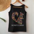 Oachkatzerlschwoaf Squirrel Tail Flowers Tank Top Frauen Lustige Geschenke