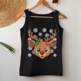 Reindeer Christmas Xmas Women's Children's Tank Top Frauen Lustige Geschenke