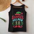Santa's Helper Christmas Pajama Costume Xmas Elf Men Women Tank Top Personalized Gifts