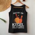 Women's Ball With Cones I Cone Saying I Das Ist Ein Kegel Ding With-Neck Tank Top Frauen Lustige Geschenke