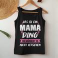 Women's Das Ist Ein Mama Ding Mama Tank Top Frauen Lustige Geschenke