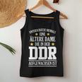 Women's Ddr Ossi Ostdeutschland Saying Older Lady Surprise Tank Top Frauen Lustige Geschenke