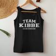 Women's Team Kibbe Proud Family Name Surname With-Neck Tank Top Frauen Lustige Geschenke