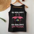 Women's Wine Sparkling Wine Prosecco Du Bekloppt Ich Bekloppt Wir Friends S Tank Top Frauen Lustige Geschenke