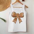Cute Coquette Bow Gingerbread Christmas Girl Kid Ns Women Tank Top Personalized Gifts