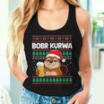 Bòbr Kurwa Bober X Xmas Christmas Beer Kurwa Bober Xmas Beer Tank Top Frauen Geschenke für Sie