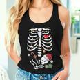 Cute Skeleton Baby Xmas Maternity Mom Pregnancy Christmas Women Tank Top Gifts for Her