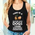 Dies Ist Ein Faultier- Und Hunde-Ding-Sloths Tank Top Frauen Geschenke für Sie