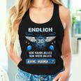 Endlich 30 Ähm Mama 30Th Birthday Son Daughter S Tank Top Frauen Geschenke für Sie