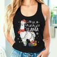 Fa La La Llama Christmas Lllama Lover Xmas Pajamas Women Tank Top Gifts for Her