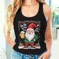 Ho Ho Hol Mir Mal Ein Bier Santa Claus Beer Tank Top Frauen Geschenke für Sie