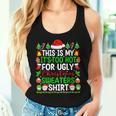 Too Hot Ugly Christmas Sweaters Xmas Pajamas Women Women Tank Top Gifts for Her