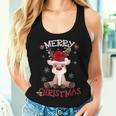 Merry Christmas Reindeer Xmas Family Women Women Tank Top Gifts for Her