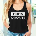 Mom's Favorite Sibling Joke Mother's Day Women Tank Top Gifts for Her