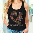 Oachkatzerlschwoaf Squirrel Tail Flowers Tank Top Frauen Geschenke für Sie