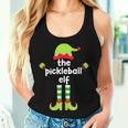 The Pickleball Elf Christmas Grandma Pajama Grandpa Xmas Women Tank Top Gifts for Her