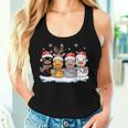 Rubber Duck Squad Christmas Light Reindeer Crew Xmas Pajama Women Tank Top Gifts for Her