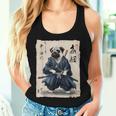 Samurai Pug Japanese Anime Dog Pug Lover For Women Women Tank Top Gifts for Her