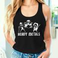 Teacher Saying Heavy Metals Rocks Chemistry Music Love Women Tank Top Gifts for Her