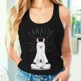 Women's Llamaste Kawaii Lama Yoga Namaste Tank Top Frauen Geschenke für Sie