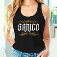 Women's Sanico Filipino Surname Philippines Tagalog Family Tank Top Frauen Geschenke für Sie