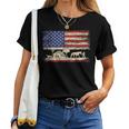 Cowboy Horse Riding Us American Flag 4Th Of July Rodeo Men Women T-shirt