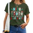 Nicu Christmas Nicu Nurse Xmas Neonatal Intensive Care Unit Women T-shirt