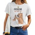 French Bulldog Mama Frenchie Mom Dog Woman T-shirt Frauen