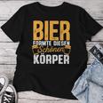 Beer Formte Diesen Schönen Körper Drinking Saying T-shirt Frauen Lustige Geschenke