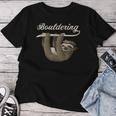 Boulder Sloth Climbing Bouldering T-shirt Frauen Lustige Geschenke