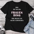 Fun Das Ist So Ein Frauen Ding Statement T-shirt Frauen Lustige Geschenke