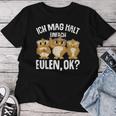 Ich Mag Halt Owls Children's Girls' S T-shirt Frauen Lustige Geschenke