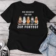 Mir Reichts Ich Geh Zum Ponyhof Horses T-shirt Frauen Lustige Geschenke