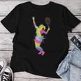 Tennis Player Splash Tennis Teacher Women's Girls T-shirt Frauen Lustige Geschenke