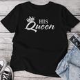 Women's Her King His Queen Couple T-shirt Frauen Lustige Geschenke