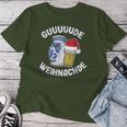 Bembel Apple Wine Christmas Appler Ebbelwoi Slogan T-shirt Frauen Lustige Geschenke