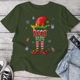 Christmas Outfit Sparkling Wine Elf Christmas T-shirt Frauen Lustige Geschenke